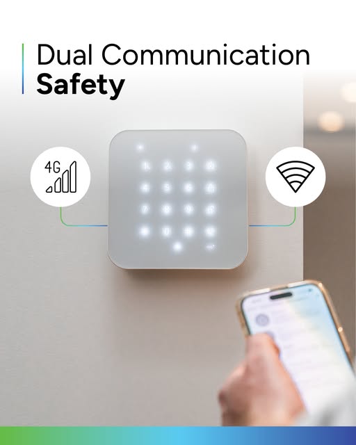PSA Centrii wireless alarm system with dual communication installed in Maryborough
